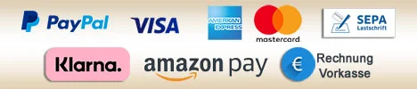 Unsere sicheren Zahlungsarten